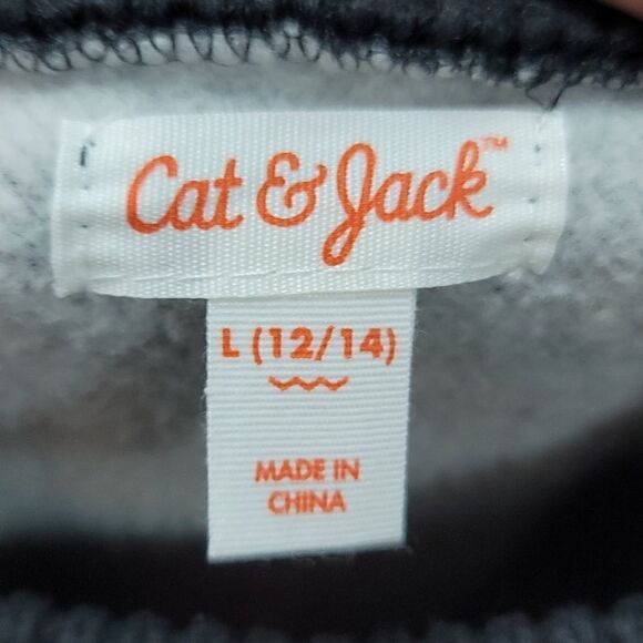 Boys Cat & Jack Checkered Sweater - Picture 6 of 7